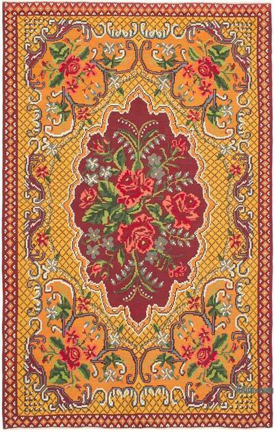 Vintage Moldova Kilimi - 188 cm x 292 cm