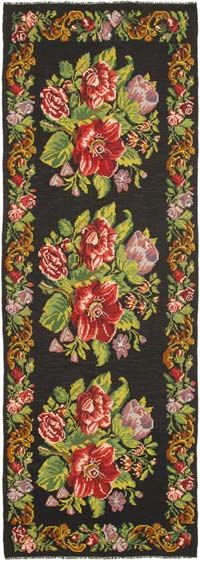 Vintage Moldova Kilimi - 184 cm x 530 cm