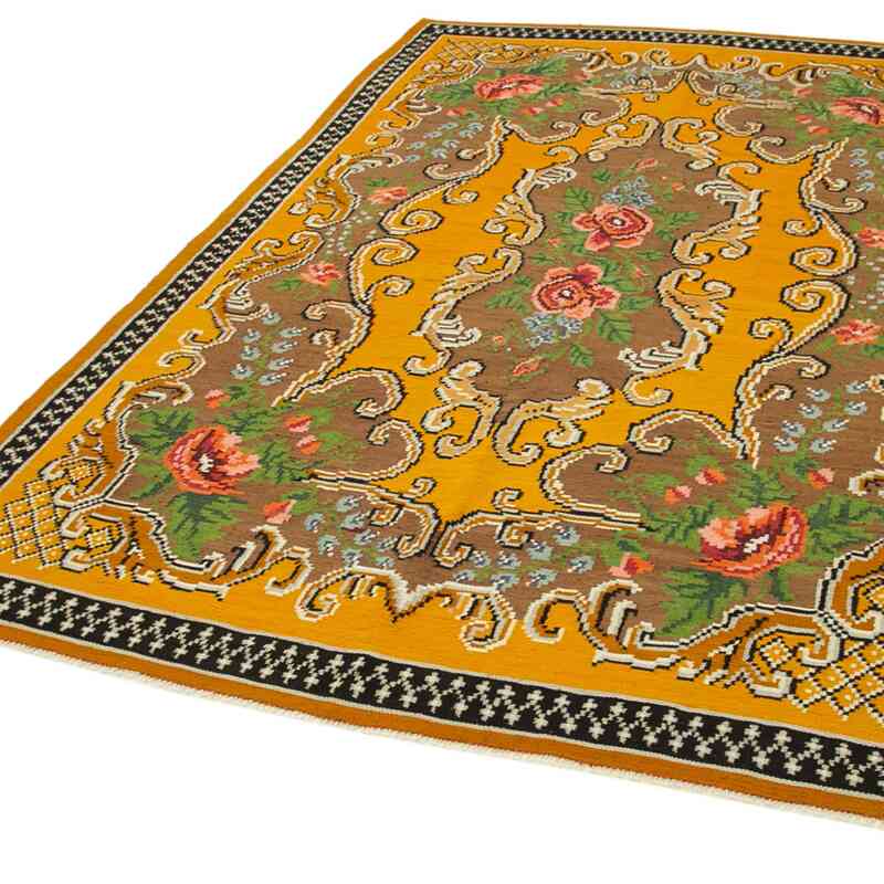 Alfombra Vintage Moldovan Kilim - 185 cm x 270 cm - K0039152