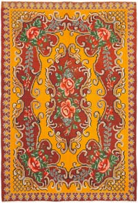 Alfombra Vintage Moldovan Kilim - 192 cm x 275 cm
