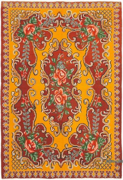Vintage Moldova Kilimi - 192 cm x 275 cm