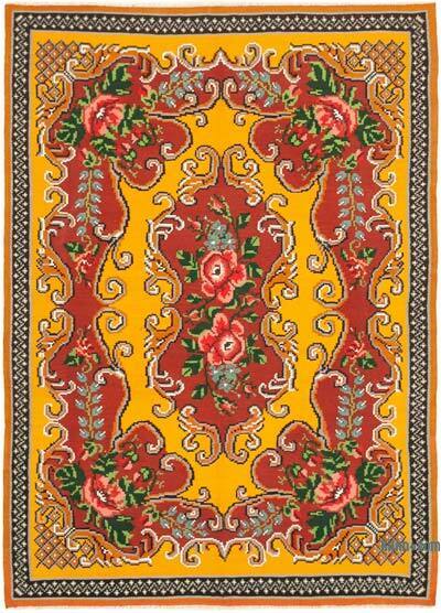 Vintage Moldova Kilimi - 182 cm x 246 cm