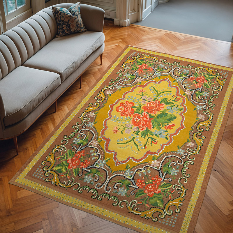 Vintage Moldova Kilimi - 200 cm x 297 cm - K0039167