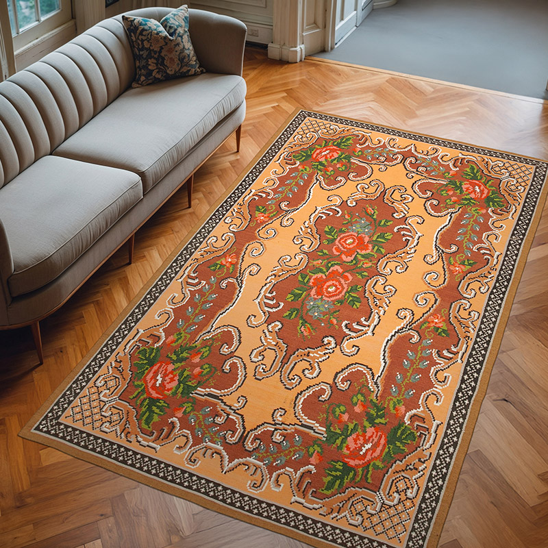 Alfombra Vintage Moldovan Kilim - 175 cm x 283 cm - K0039171