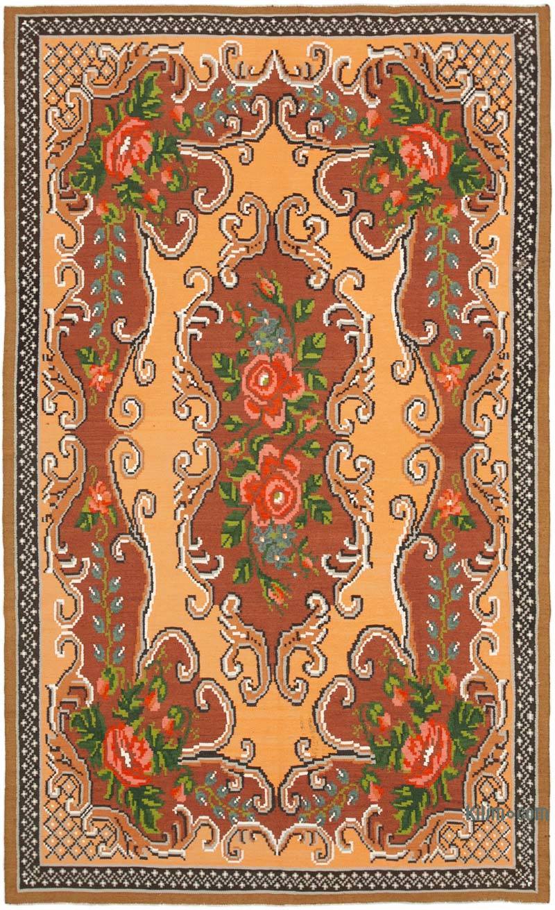 Çok Renkli Vintage Moldova Kilimi - 175 cm x 283 cm - K0039171