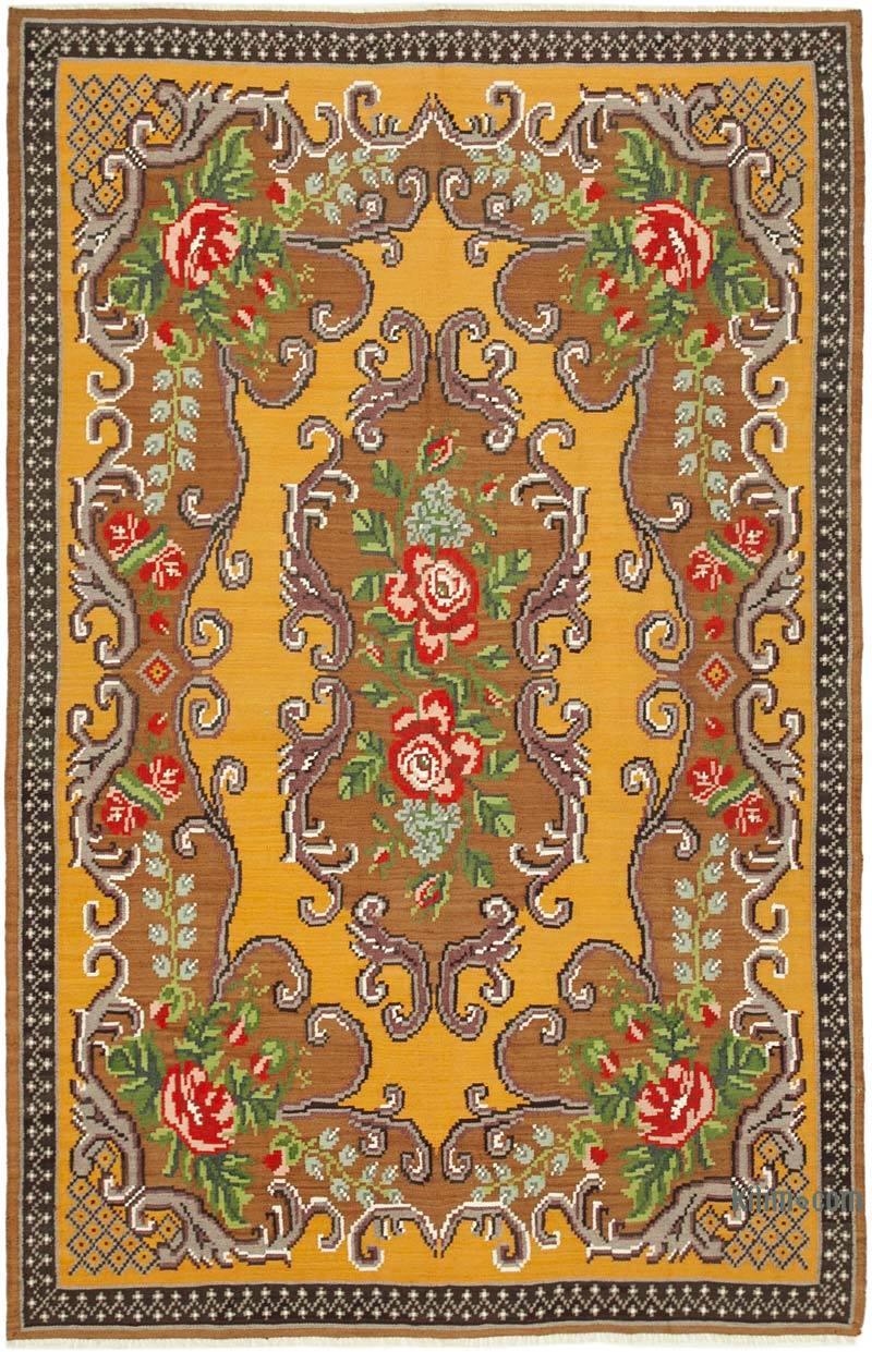 Çok Renkli Vintage Moldova Kilimi - 183 cm x 280 cm - K0039176