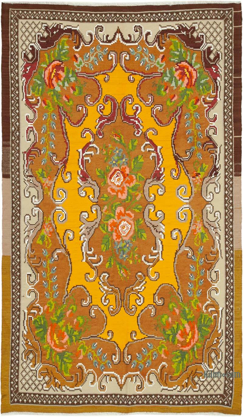Çok Renkli Vintage Moldova Kilimi - 174 cm x 283 cm - K0039177