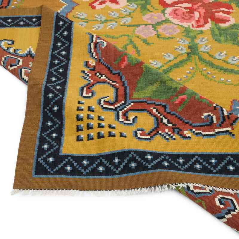 Vintage Moldova Kilimi - 198 cm x 295 cm - K0039196