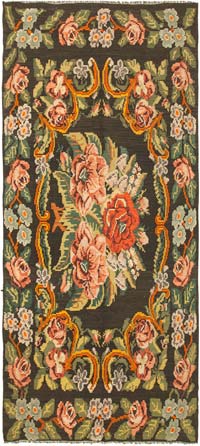Alfombra Vintage Moldovan Kilim - 164 cm x 368 cm