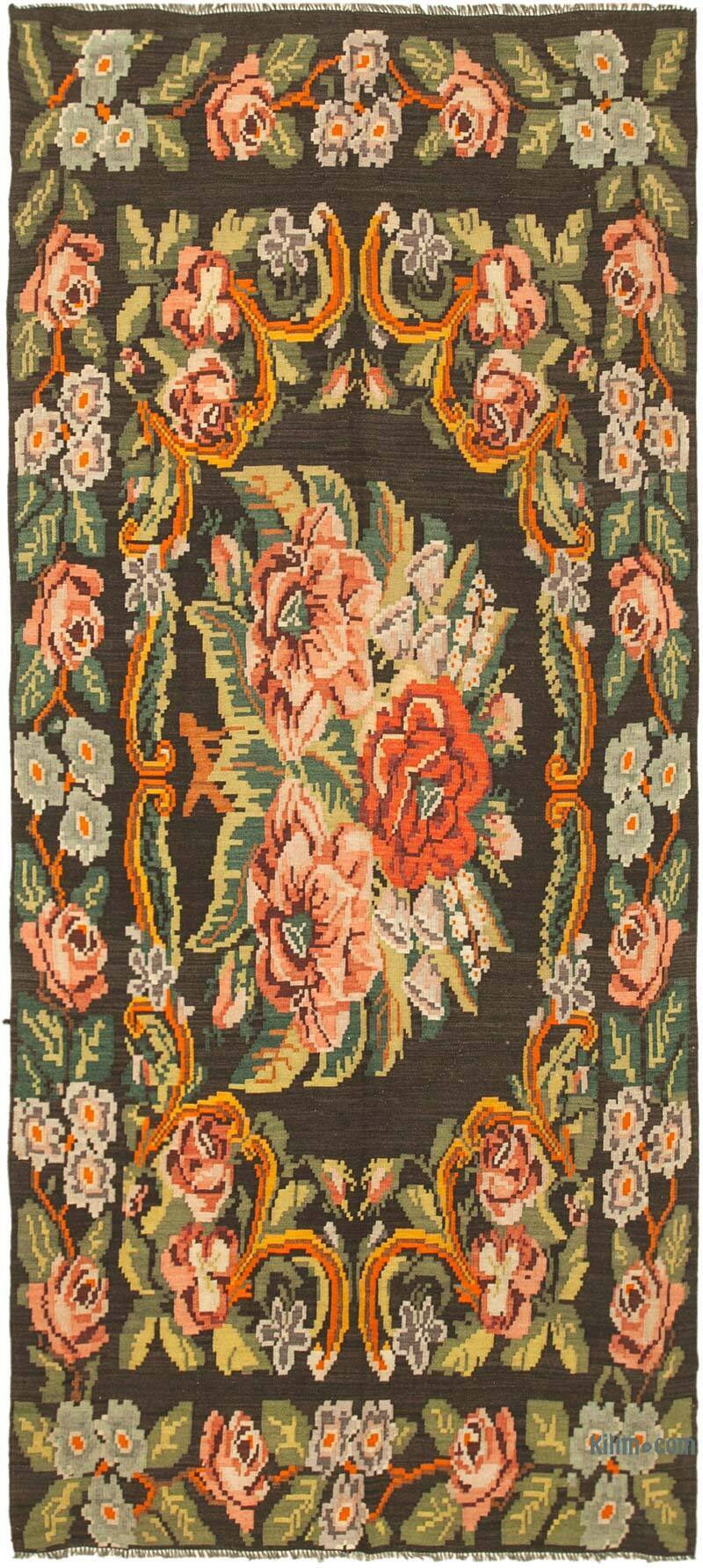 Alfombra Vintage Moldovan Kilim - 164 cm x 368 cm - K0039206