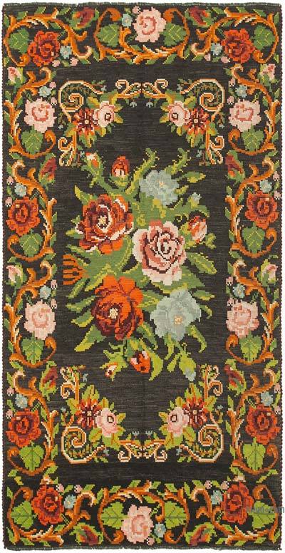 Vintage Moldova Kilimi - 165 cm x 323 cm