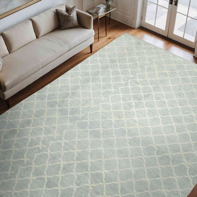 Yeni Fas Stili El Dokuma Tulu - 277 cm x 355 cm - K0039249