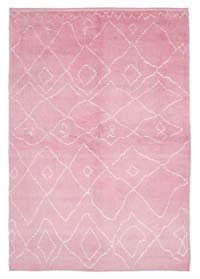 Alfombra "Tulu" de estilo marroquí anudada a mano - 214 cm x 322 cm