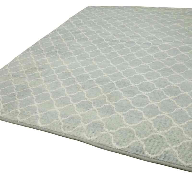 New Moroccan Style Hand-Knotted Tulu Rug - 8' 11" x 11' 6" (107" x 138") - K0039269