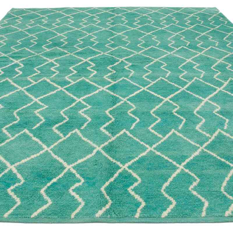 Alfombra "Tulu" de estilo marroquí anudada a mano - 229 cm x 285 cm - K0039271