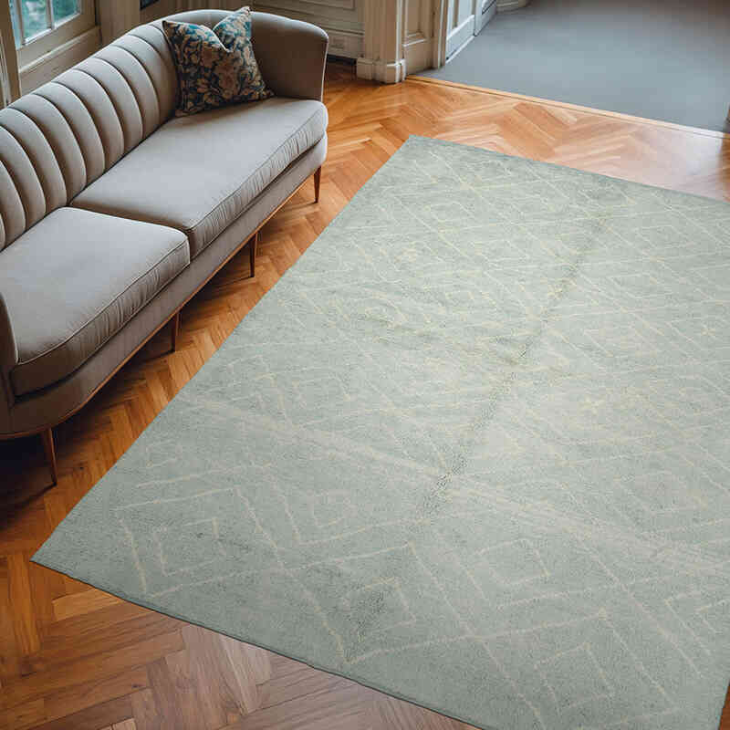 Yeni Fas Stili El Dokuma Tulu - 234 cm x 310 cm - K0039292