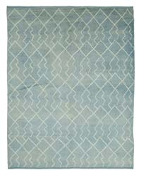 New Moroccan Style Hand-Knotted Tulu Rug - 7' 9" x 9' 7" (93" x 115")