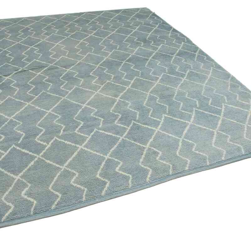 New Moroccan Style Hand-Knotted Tulu Rug - 7' 9" x 9' 7" (93" x 115") - K0039293