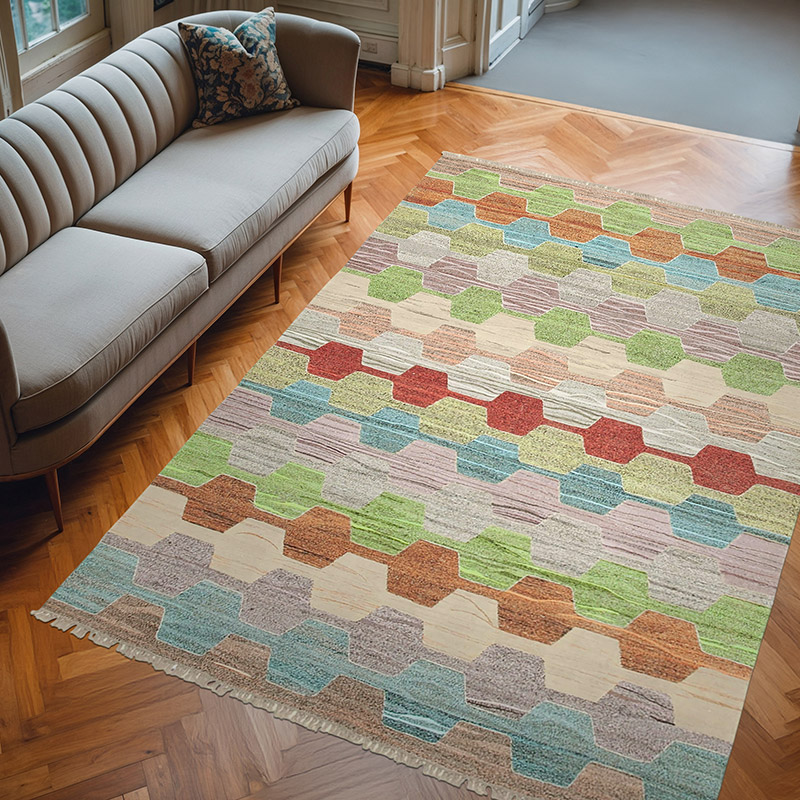 Yeni El Dokuma Kilim - 207 cm x 300 cm - K0039551