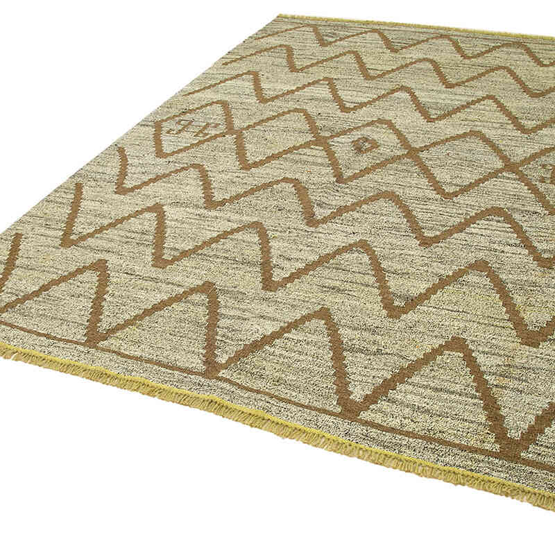Alfombra Kilim Old Yarn - 218 cm x 314 cm - K0039552