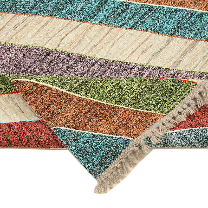 Alfombra Kilim Old Yarn - 251 cm x 315 cm - K0039572