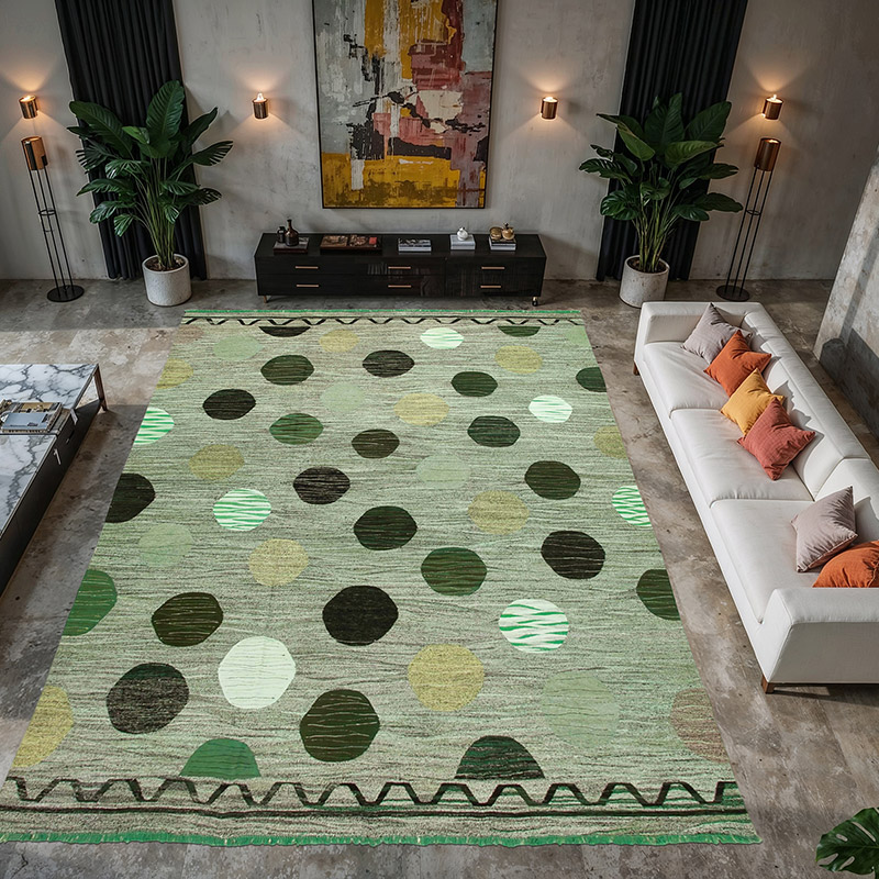 Alfombra Kilim Old Yarn - 305 cm x 432 cm - K0039608