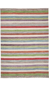 New Contemporary Handwoven Kilim Rug - 9' 11" x 14'  (119" x 168") - Vintage Yarn
