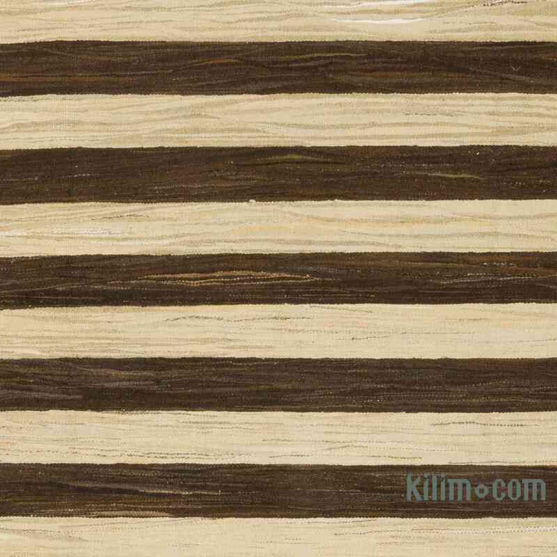 New Contemporary Handwoven Kilim Rug - 7' 11" x 10' 9" (95 in. x 129 in.) - K0039673