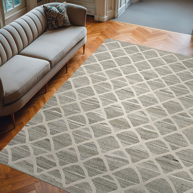 Alfombra Kilim Old Yarn - 243 cm x 308 cm - K0039686