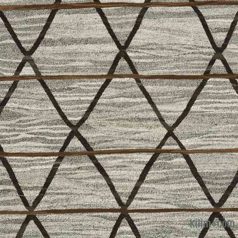 New Contemporary Handwoven Kilim Rug - 8'  x 10'  (96" x 120") - Vintage Yarn - K0039708