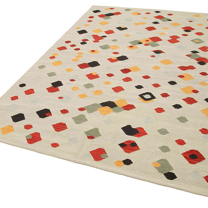 New Contemporary Handwoven Kilim Rug - 5' 9" x 8' 1" (69" x 97") - K0039762