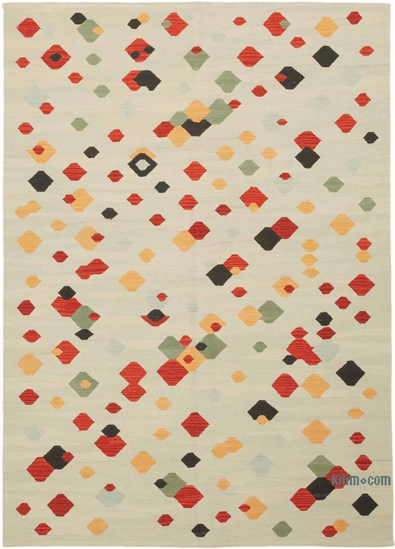 New Contemporary Handwoven Kilim Rug - 5' 9" x 8' 1" (69" x 97") - K0039762