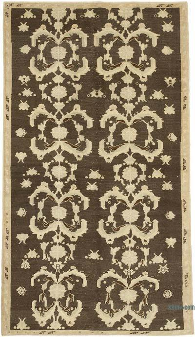 El Dokuma Vintage Halı - 155 cm x 276 cm
