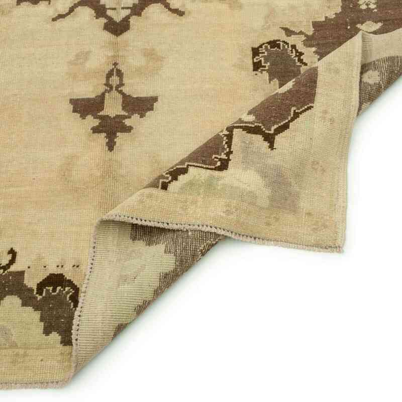 Vintage Turkish Hand-Knotted Rug - 5' 1" x 7' 9" (61" x 93") - K0039786