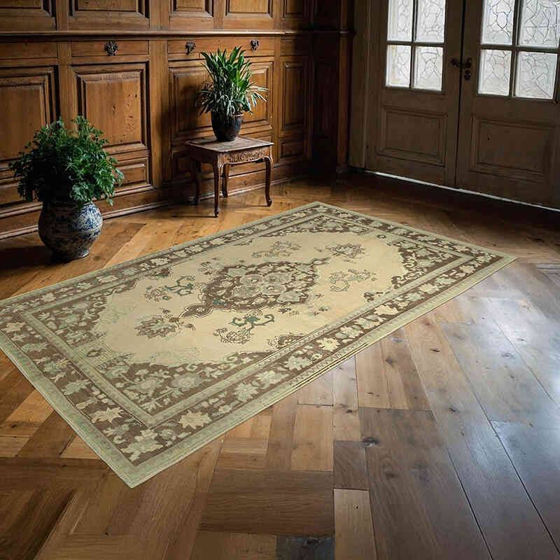 Alfombra Turca Vintage - Herencia - 155 cm x 266 cm - K0039787