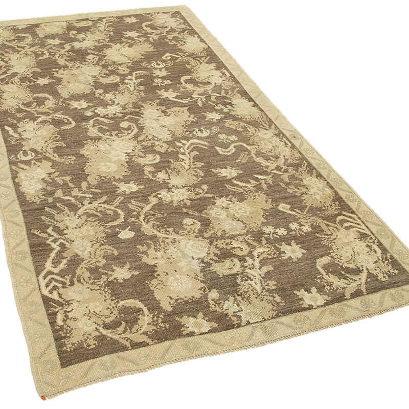 El Dokuma Vintage Halı - 133 cm x 245 cm - K0039790