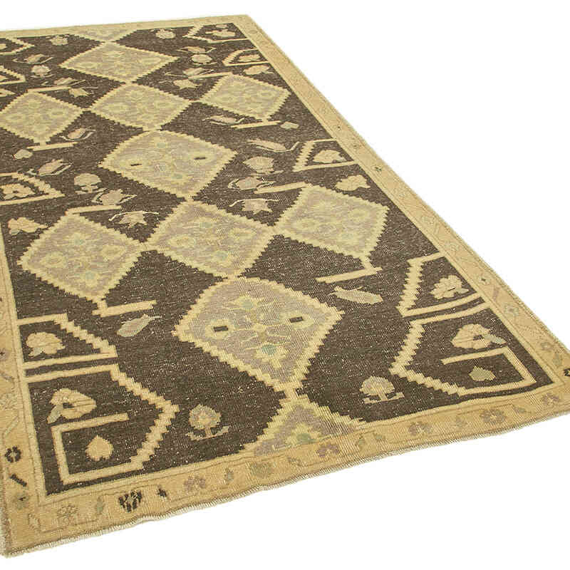 El Dokuma Vintage Halı - 154 cm x 284 cm - K0039796