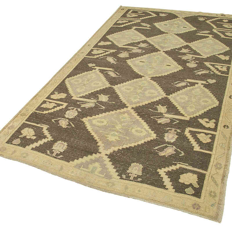El Dokuma Vintage Halı - 154 cm x 284 cm - K0039796
