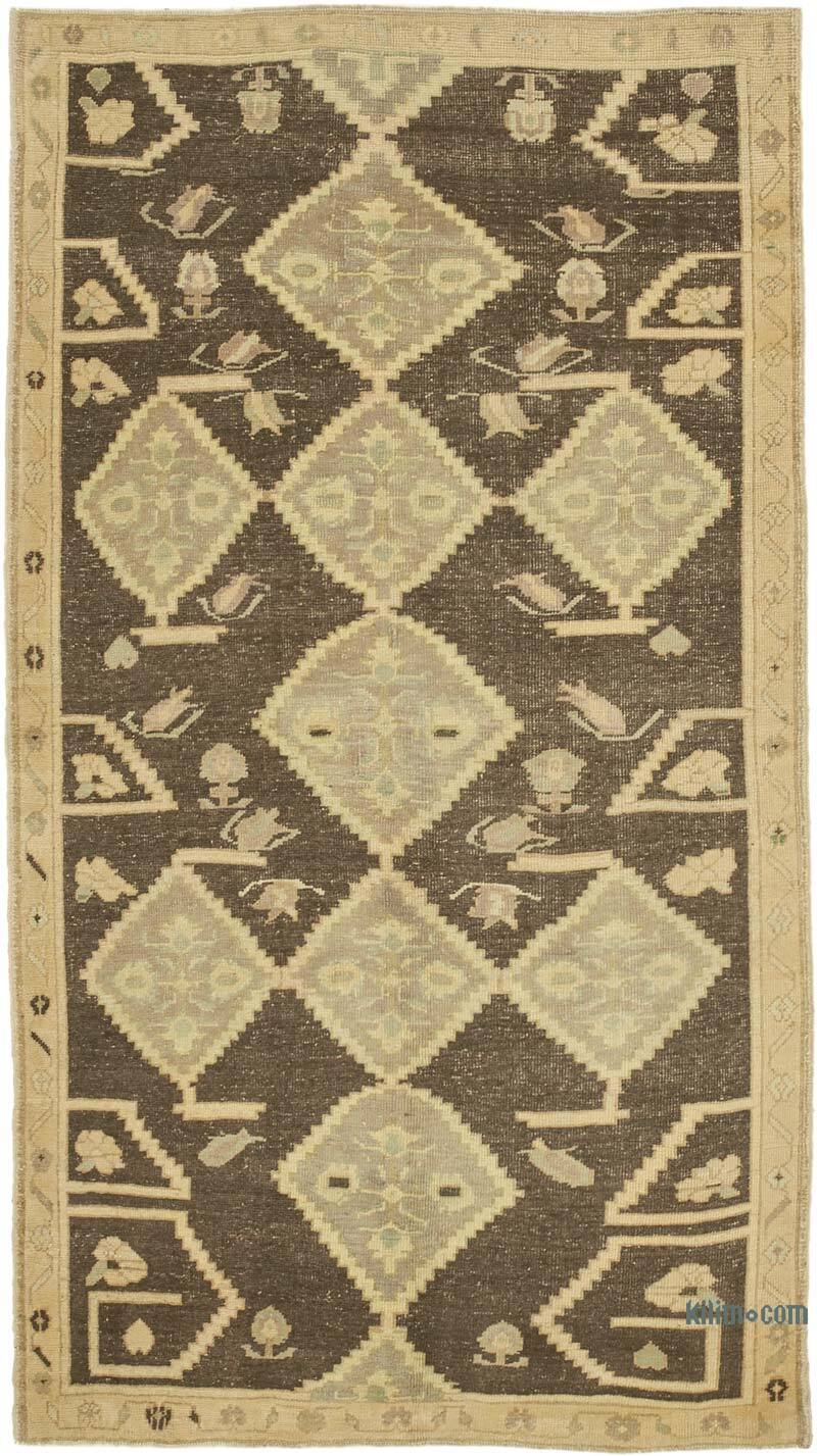 El Dokuma Vintage Halı - 154 cm x 284 cm - K0039796