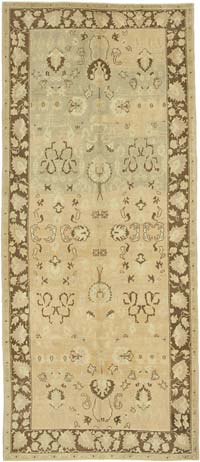 El Dokuma Vintage Halı - 140 cm x 328 cm