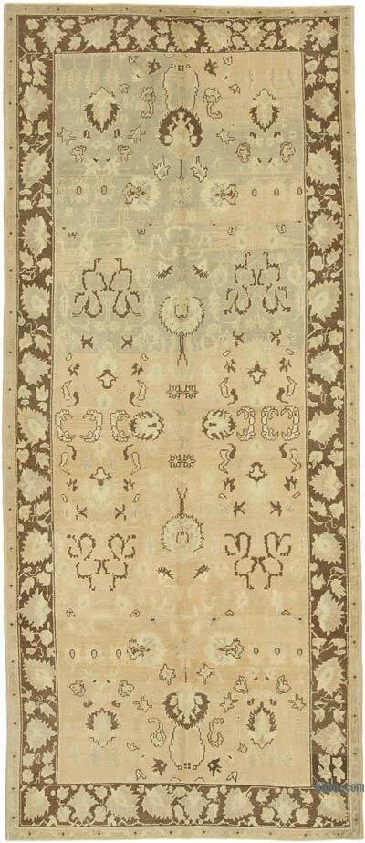El Dokuma Vintage Halı - 140 cm x 328 cm