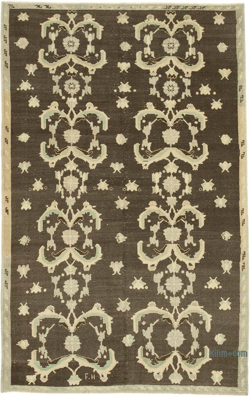 El Dokuma Vintage Halı - 168 cm x 266 cm - K0039800