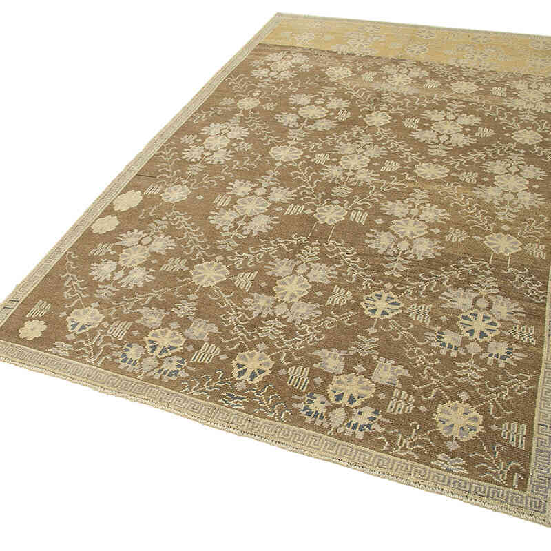 All Wool Hand-Knotted Vintage Turkish Rug - 4' 11" x 8' 3" (59" x 99") - K0039802