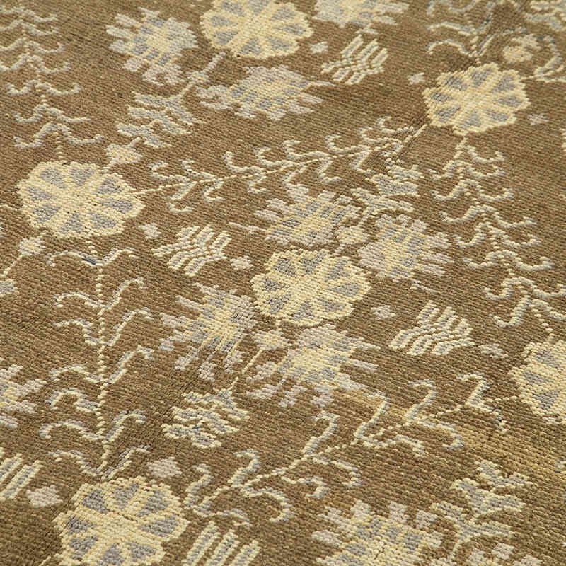 All Wool Hand-Knotted Vintage Turkish Rug - 4' 11" x 8' 3" (59" x 99") - K0039802