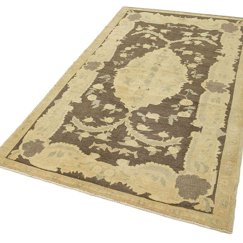 El Dokuma Vintage Halı - 131 cm x 234 cm - K0039807
