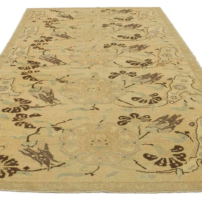 Vintage Turkish Hand-Knotted Rug - 5' 1" x 9' 3" (61" x 111") - K0039813