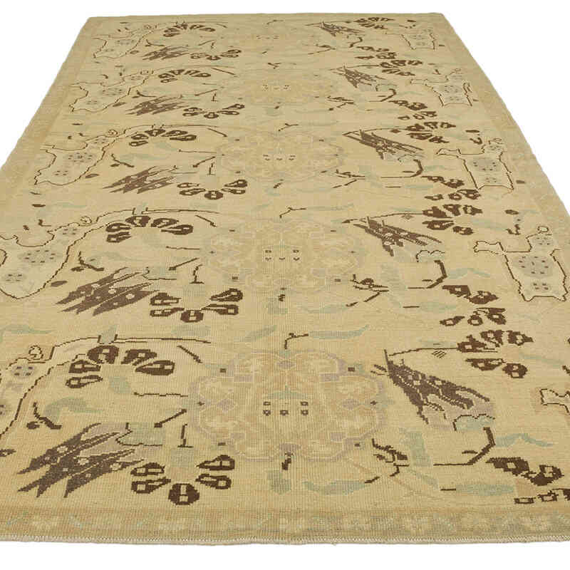 Vintage Turkish Hand-Knotted Rug - 5' 1" x 9' 3" (61" x 111") - K0039813