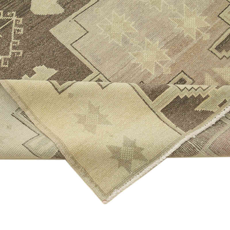 Vintage Turkish Hand-Knotted Rug - 4' 10" x 9'  (58" x 108") - K0039815