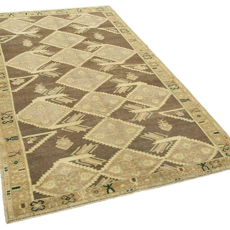 El Dokuma Vintage Halı - 149 cm x 255 cm - K0039819