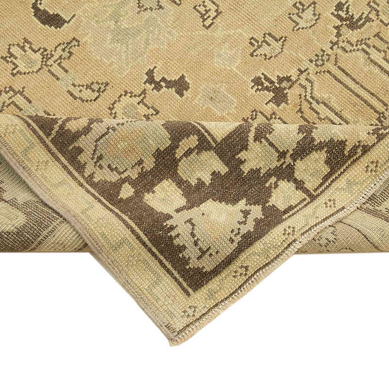 All Wool Hand-Knotted Vintage Turkish Rug - 4' 11" x 7' 4" (59" x 88") - K0039826